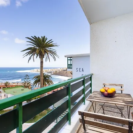 Daire Home2book Bright Sea Views & Pool Bajamar (La Laguna)
